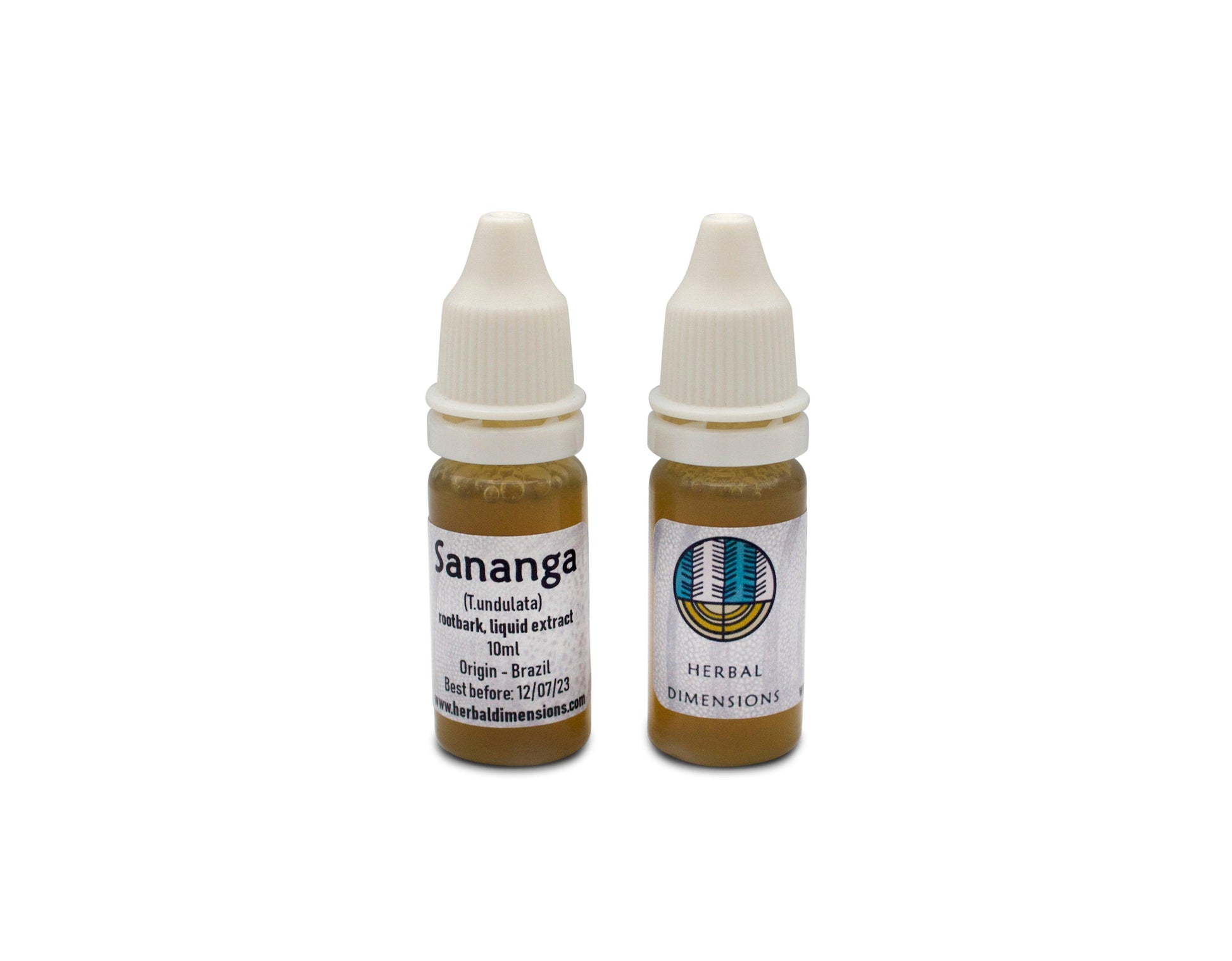 Sananga eye drops bottle from Herbal Dimensions