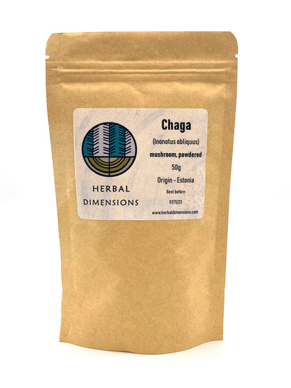 Chaga (Inonotus obliquus) - Herbaldimensions.com