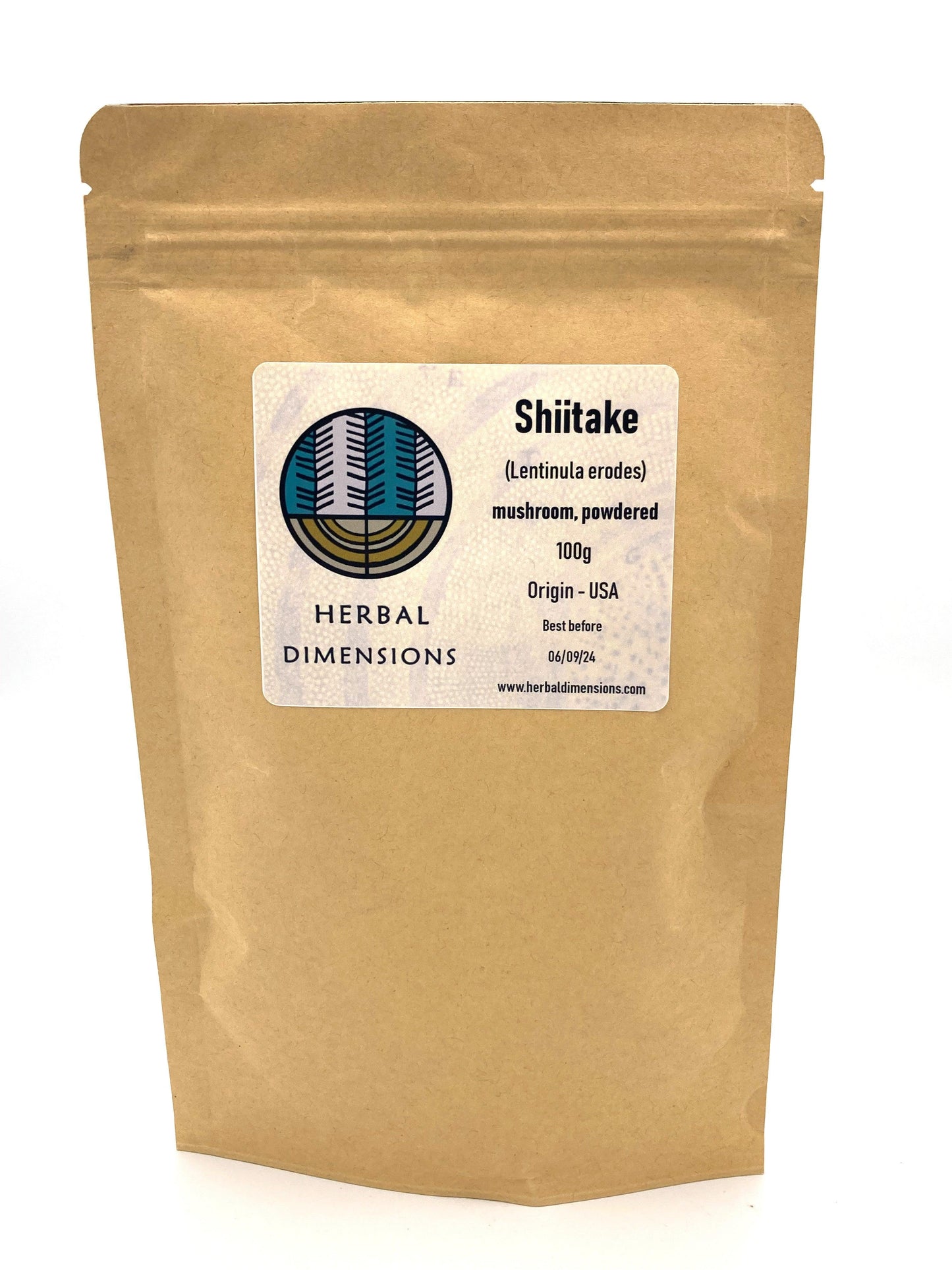 Shiitake in a packet